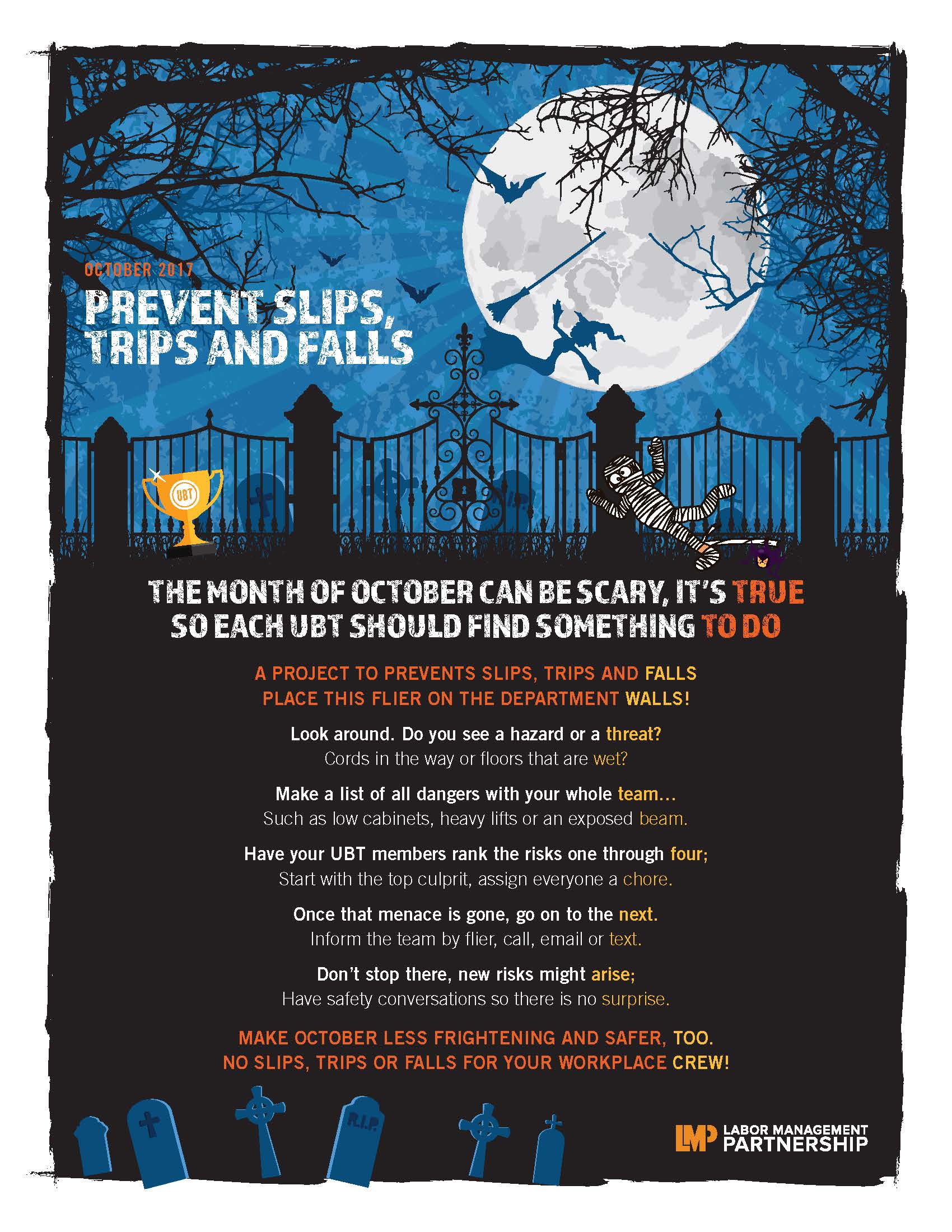Halloween-themed flier image